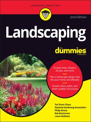 cover image of Landscaping For Dummies